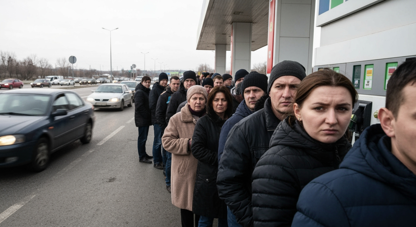 Russia Grapples with Widespread Fuel Crisis Amid Intensifying Ukrainian Attacks on Energy Infrastructure