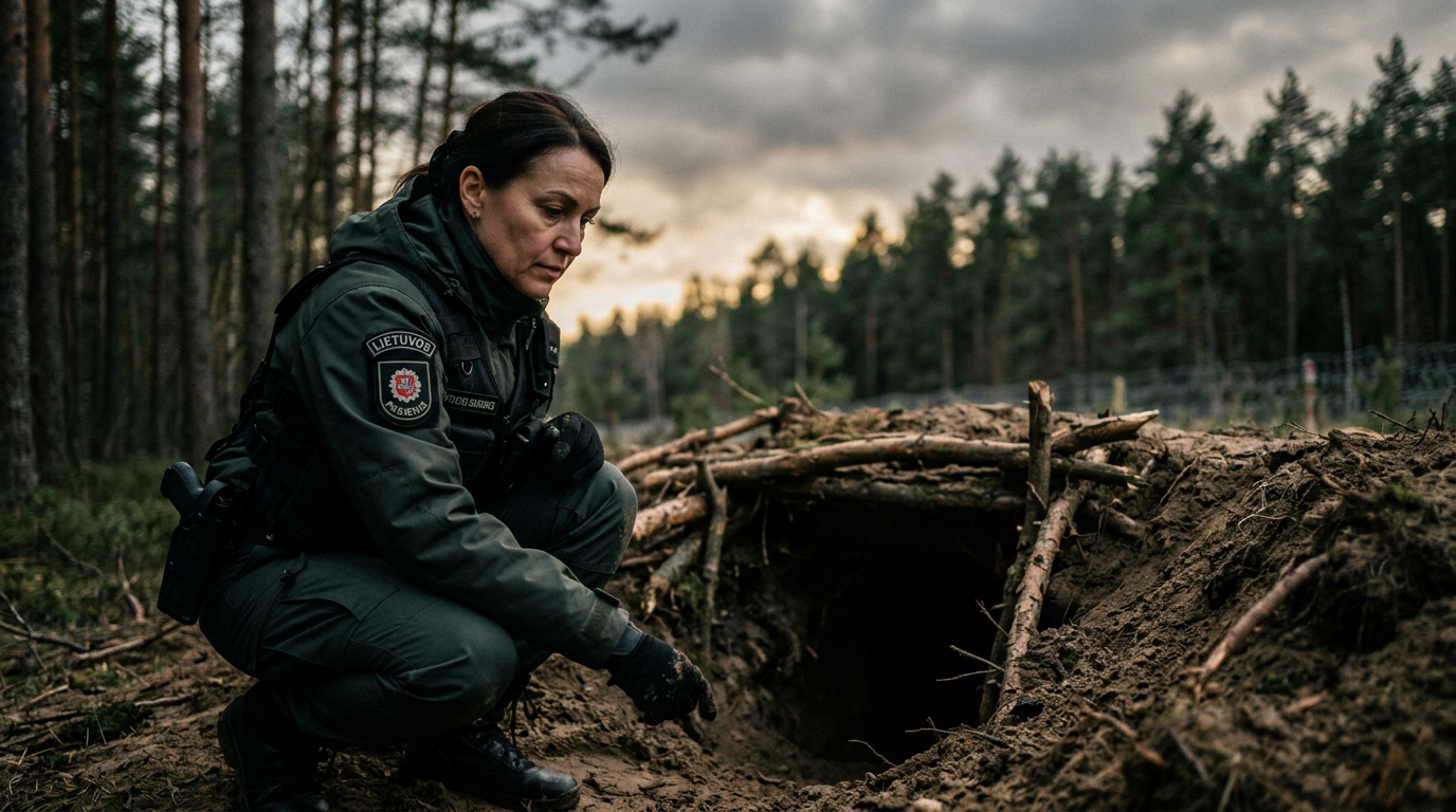 Lithuania Uncovers Migrant Tunnels, Points Finger at Minsk in Escalating Border Tensions
