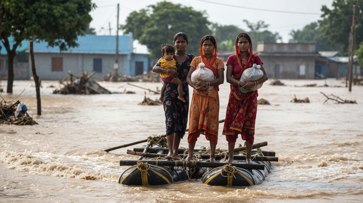 India's Annual Flood Ordeal: A Battle Against Rising Waters and Uncertain Futures