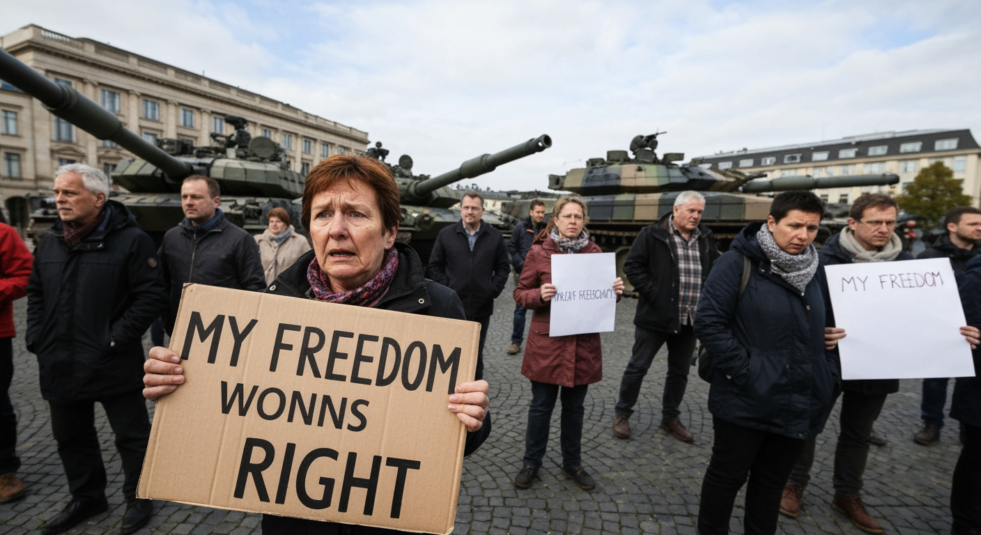 Germany's Military Reawakening Sparks Civil Liberties Debate