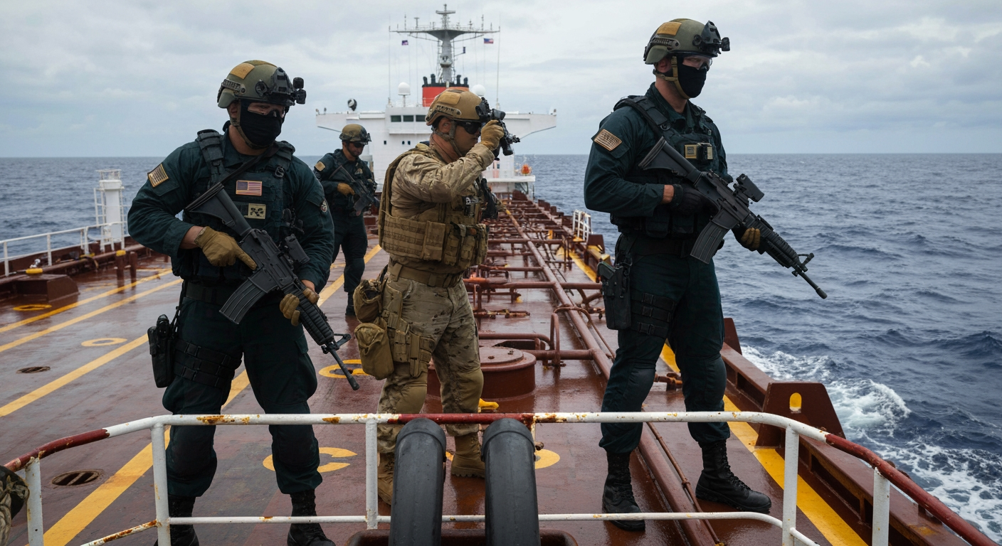 US Seizes Oil Tanker Off Venezuela Coast, Escalating Tensions in Region