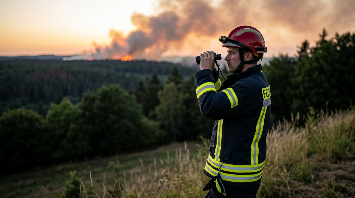 International Cooperation Halts Belgian Wildfire at German Border, Monschau Evacuates Over Smoke Threat