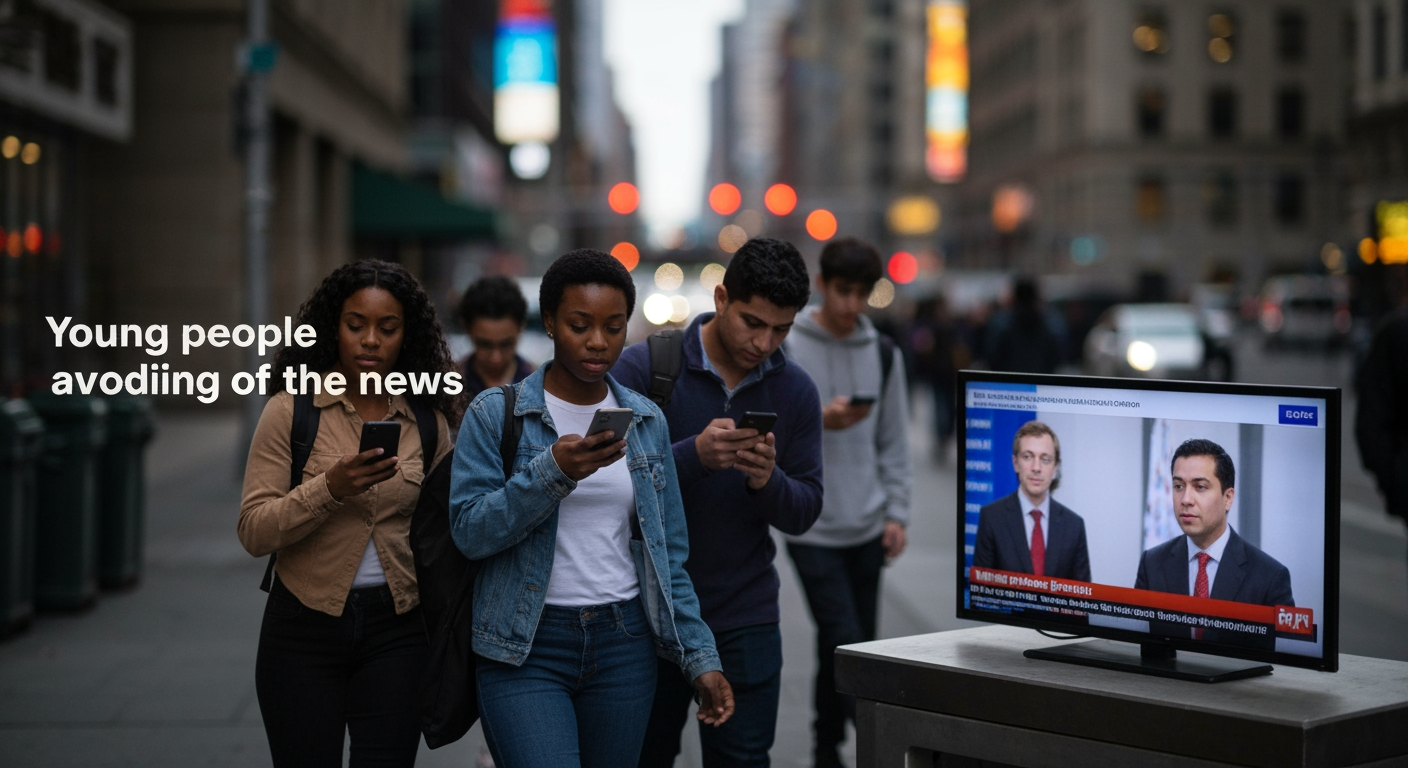 Young Generations Increasingly Disengaging from Traditional News, Reuters Report Reveals