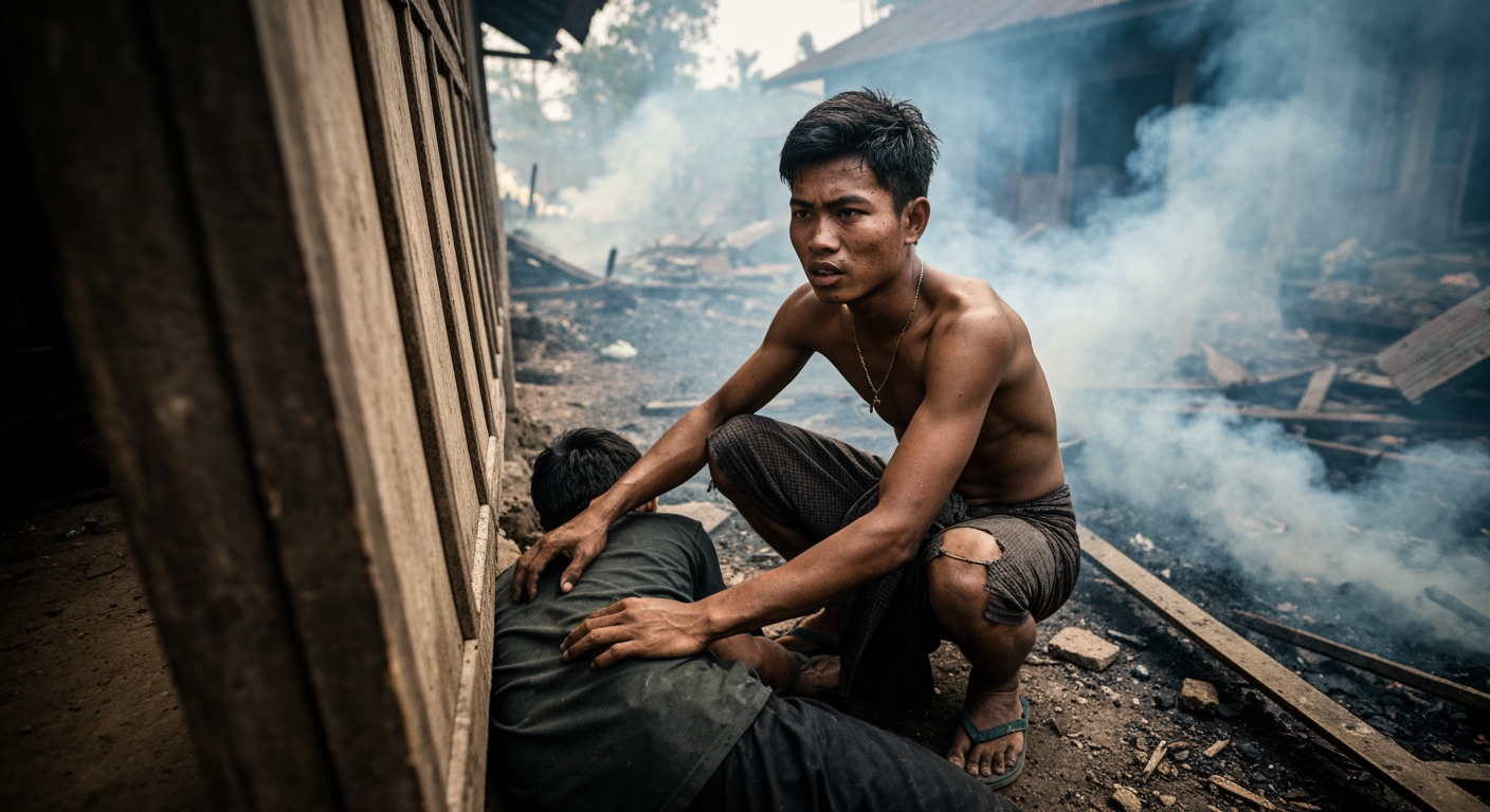 Myanmar's Civil War: A Shifting Battlefield Where No Clear Victor Emerges