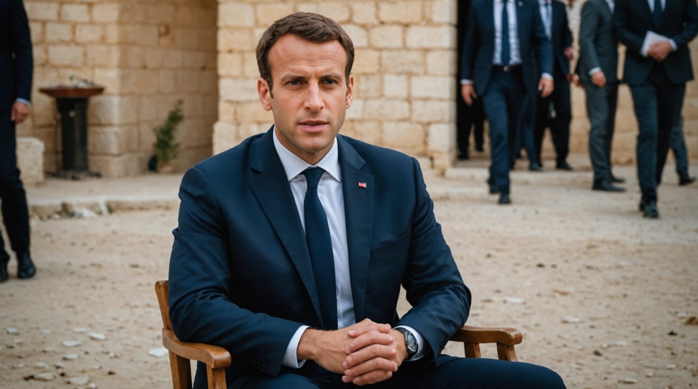 Macron Urges Netanyahu to End Gaza Suffering, Netanyahu Rejects Palestinian State