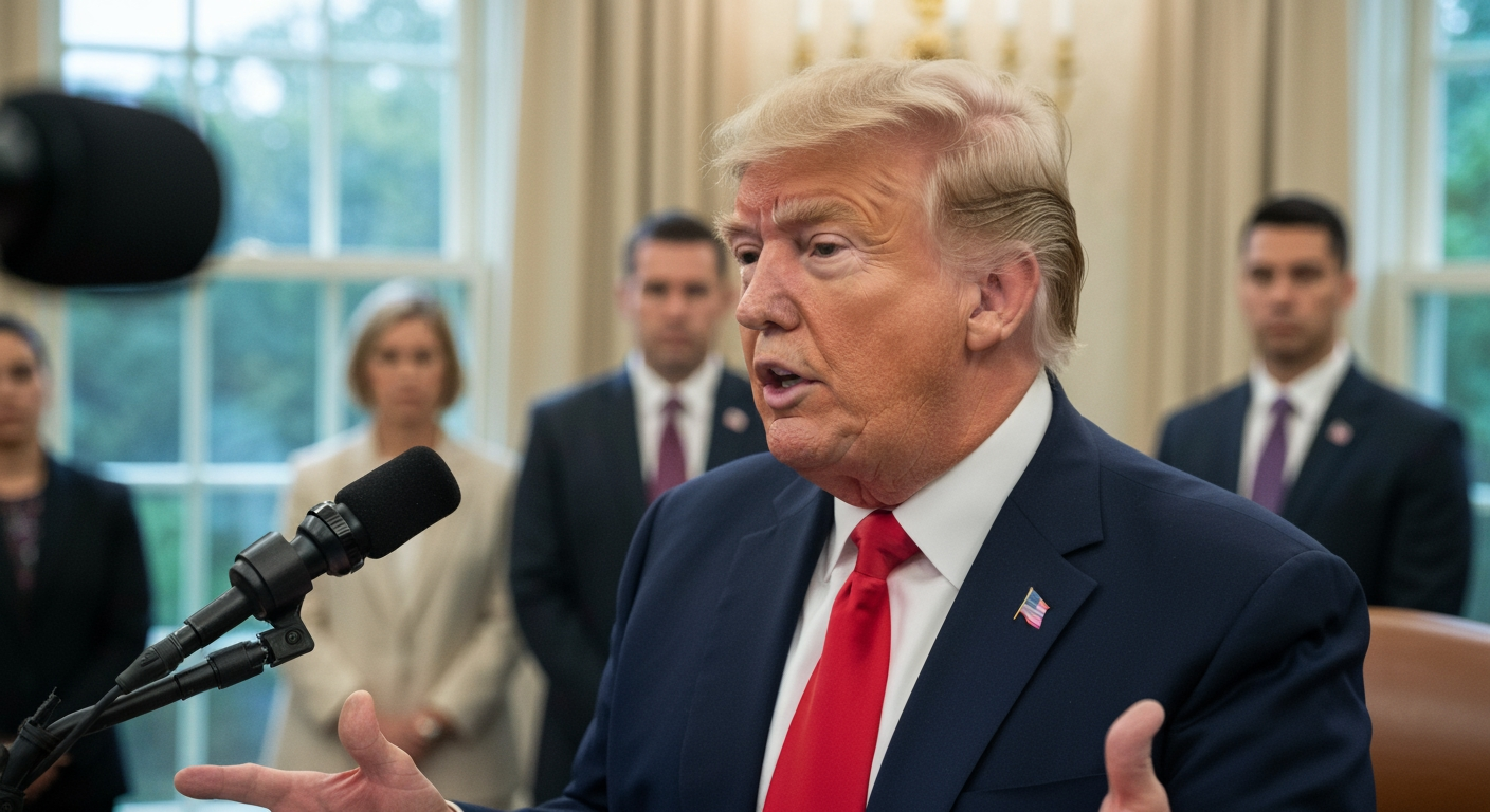 Trump Signals Deep Skepticism Over Netflix-Warner Bros. Discovery Megamerger, Citing Market Share Concerns