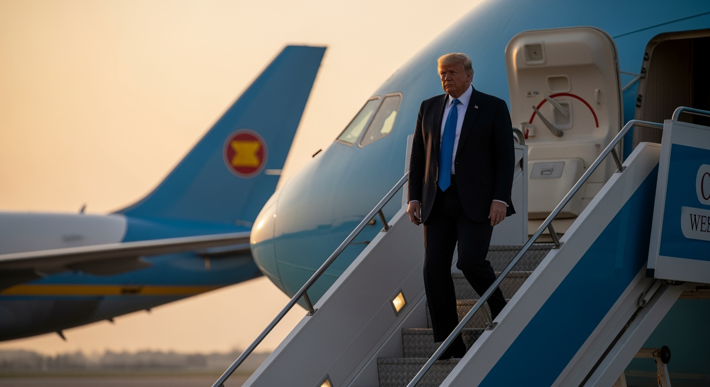 President Trump Embarks on High-Stakes Asia Tour Amidst Domestic Challenges
