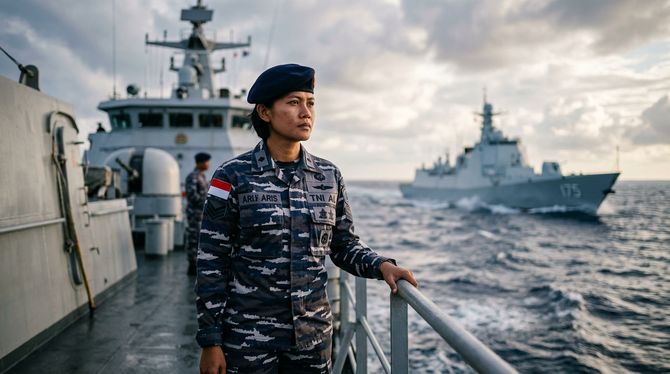 Indonesia's Neutrality Under Scrutiny Following Joint Naval Drill with China Near Taiwan