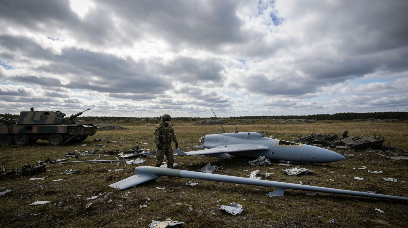 NATO Jet Downs Suspected Ukrainian Drone Over Estonia in Precedent-Setting Interception