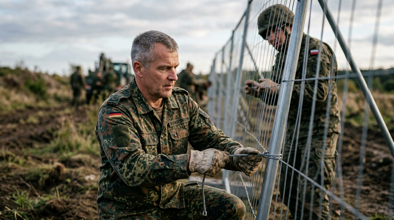 Historic Alliance: German Troops Bolster Polish Defenses on NATO's Eastern Border