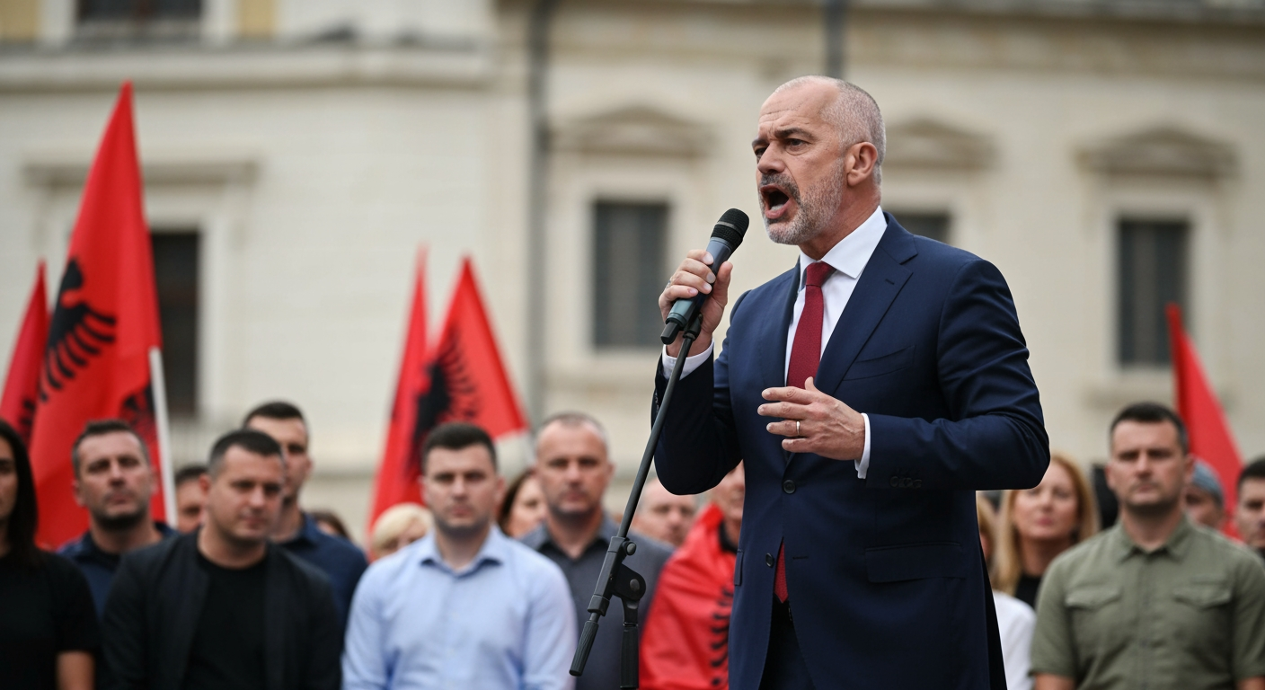Albanian PM Alleges Anti-Trump Forces Orchestrating Widespread Protests