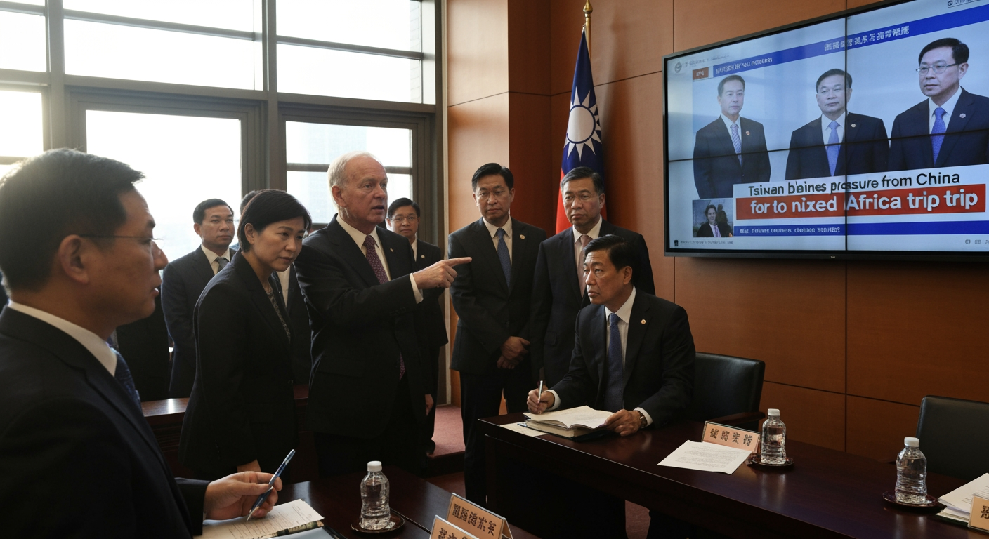 Diplomatic Freeze: Taiwan Blames Chinese Pressure for Aborted African Presidential Trip