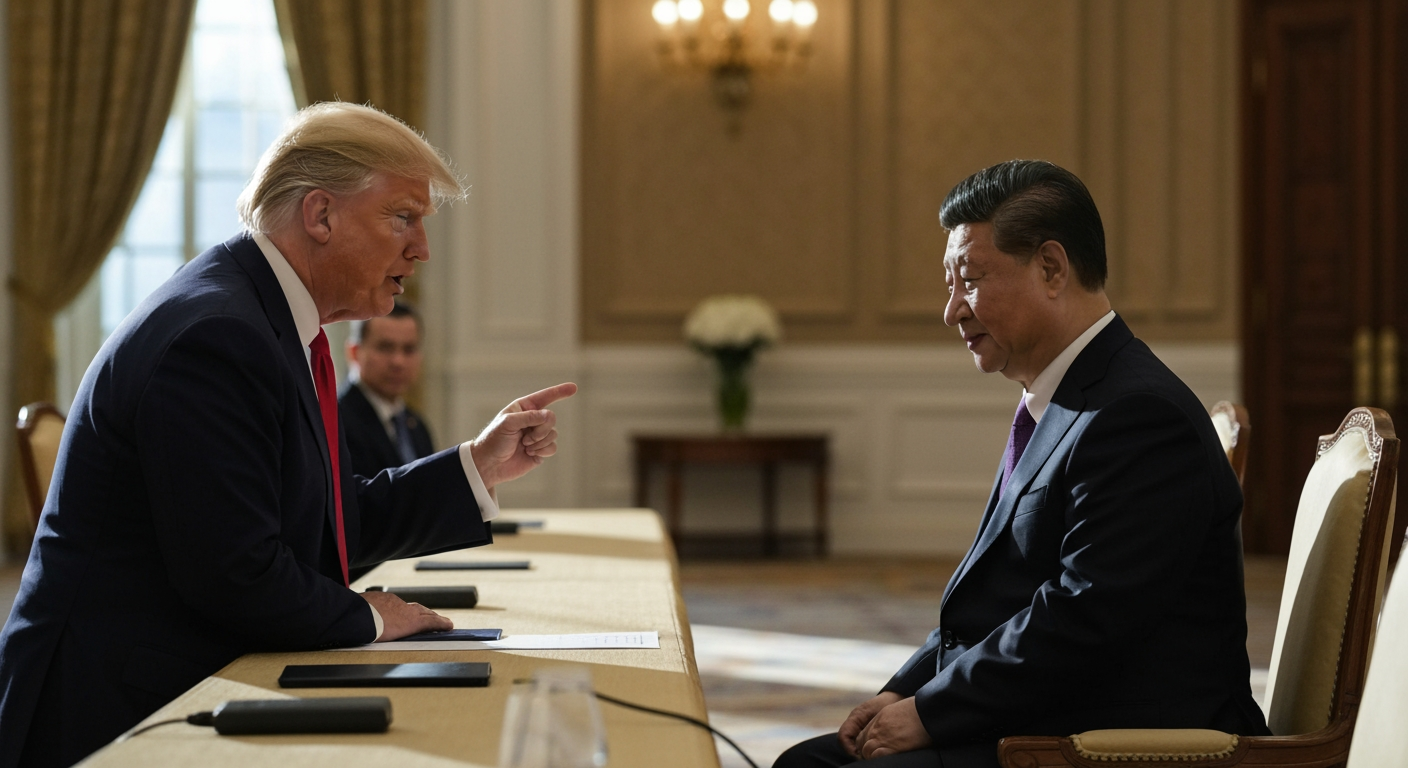 High-Stakes Summit: Trump Urges Xi to Open China's Markets Amid Global Tensions