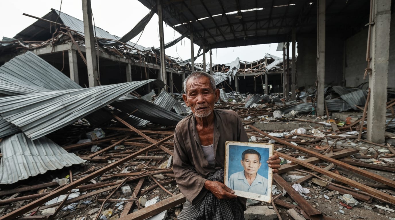 Deadly Blast Rips Through Myanmar Rebel-Controlled Area, Killing Dozens