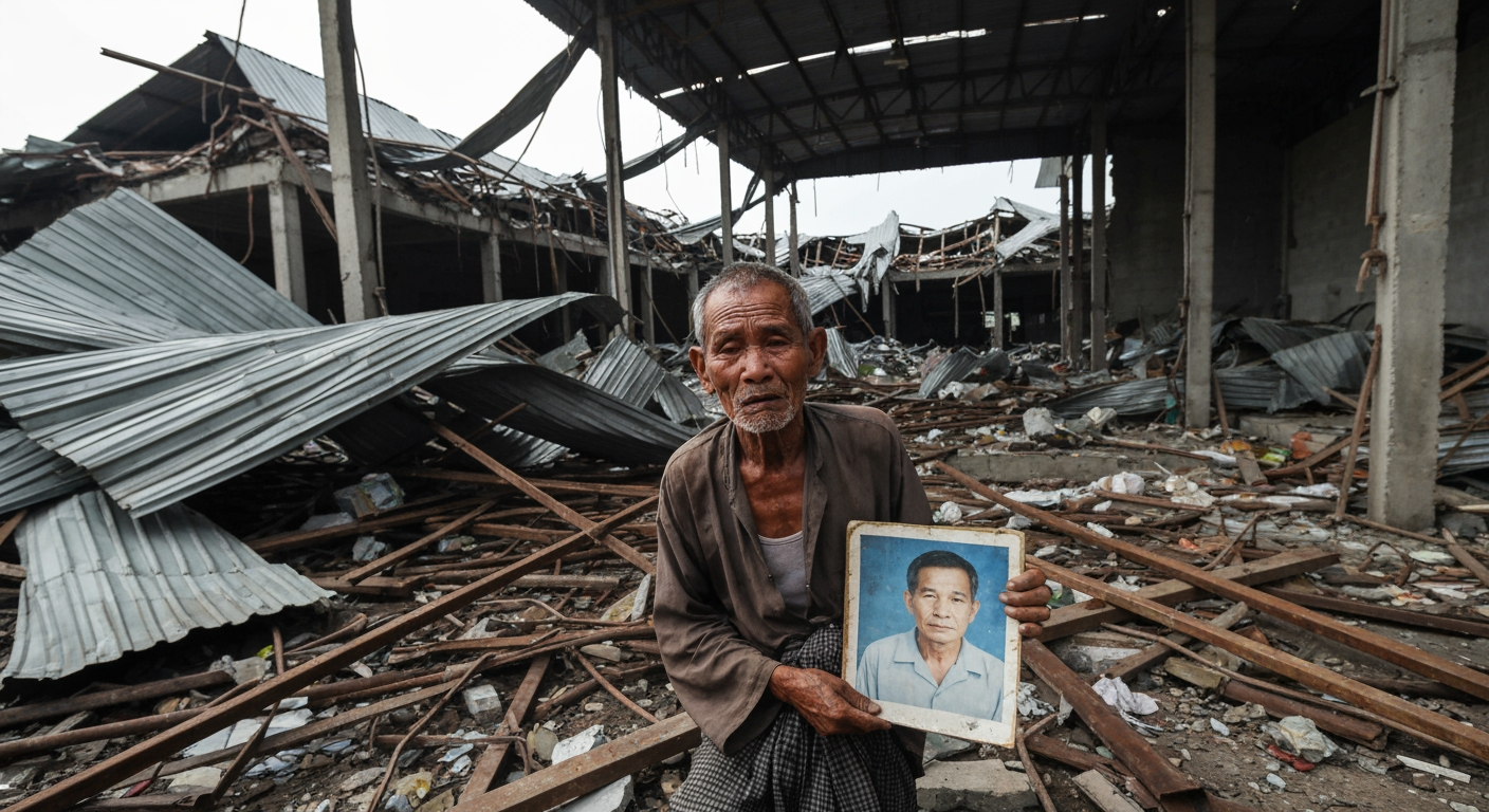 Deadly Blast Rips Through Myanmar Rebel-Controlled Area, Killing Dozens