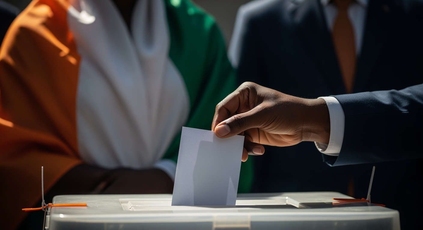 Ivory Coast's Ouattara Secures Fourth Term Amidst Widespread Opposition Boycott and Disputed Eligibility