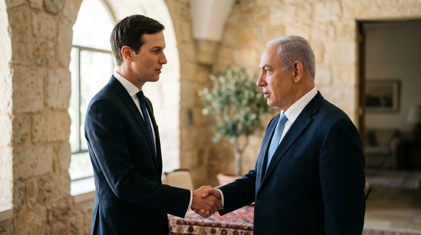 High-Stakes Diplomacy: Kushner Meets Netanyahu in Jerusalem Amid Push for Gaza Peace Plan