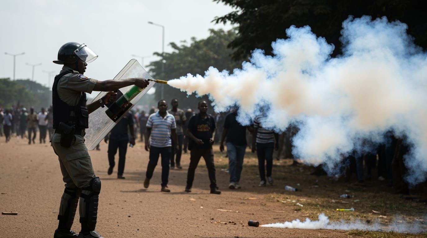 Kenyan Police Clash with Protesters as Anger Mounts Over US Ebola Quarantine Center