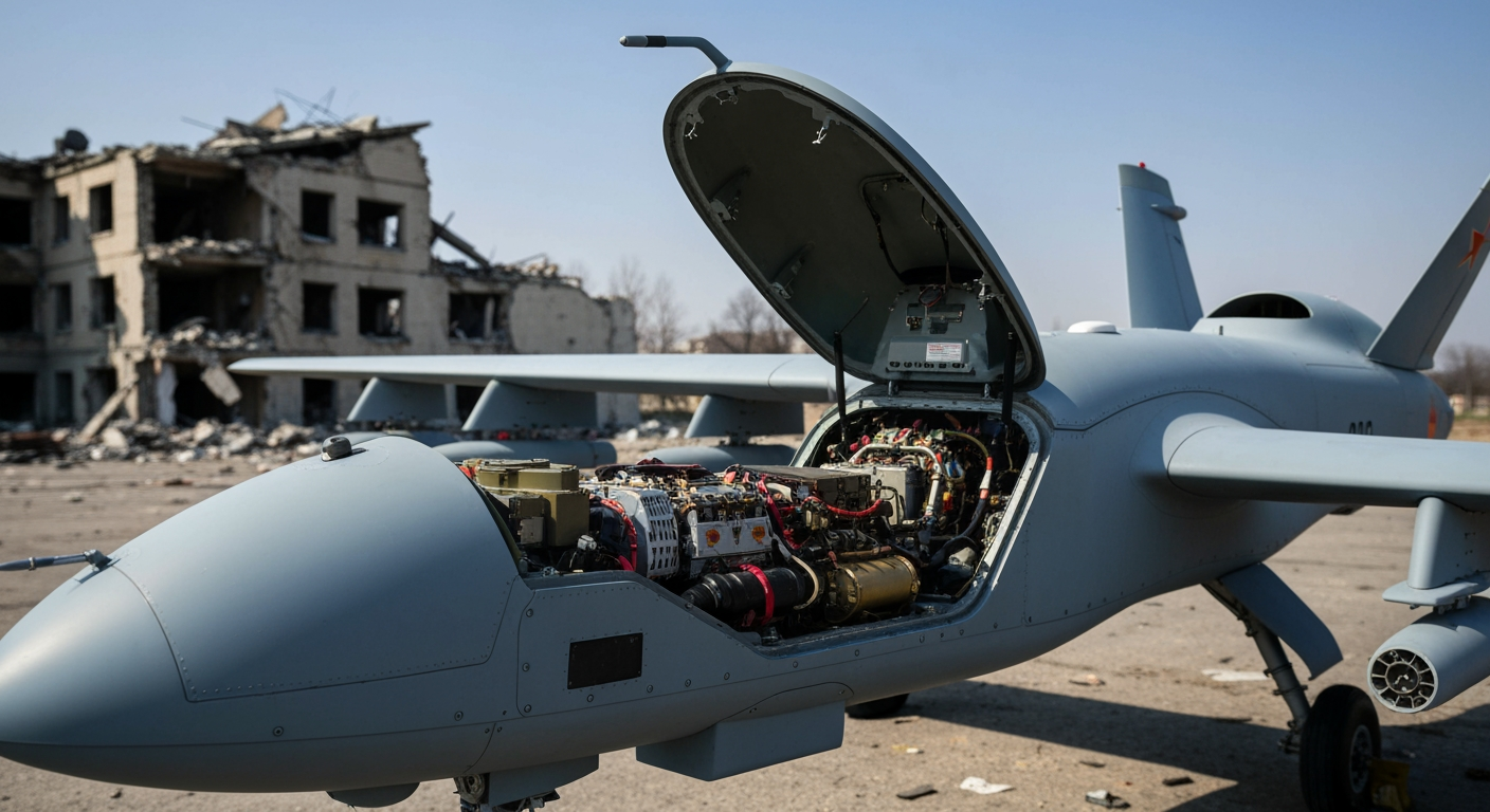 German Components Fuel Russian Drones, Exposing Sanctions Gaps in Ukraine War