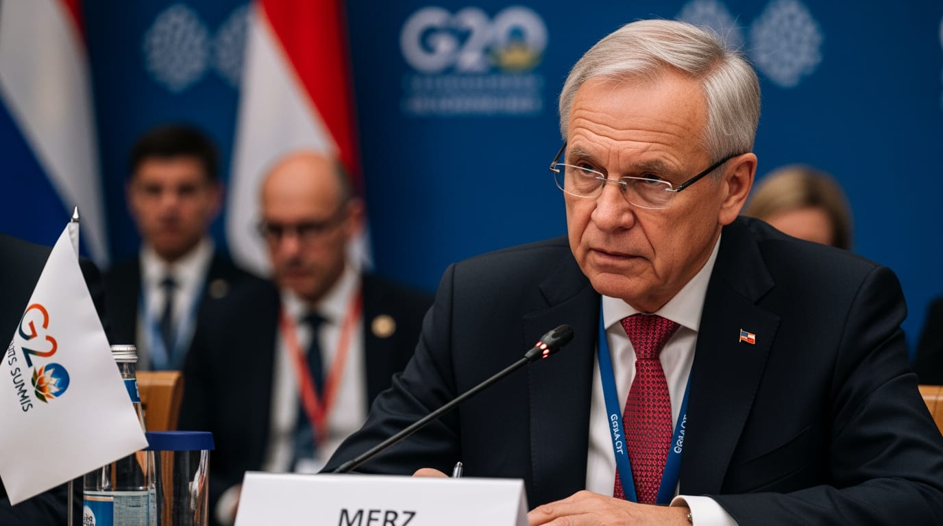 G20 Summit in South Africa Grapples with Unprecedented Absences, Germany's Merz Champions Multilateralism