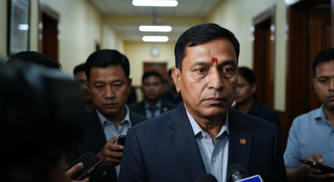 Nepal's Home Minister Resigns Amid Financial Scrutiny, Jolting Anti-Corruption Drive