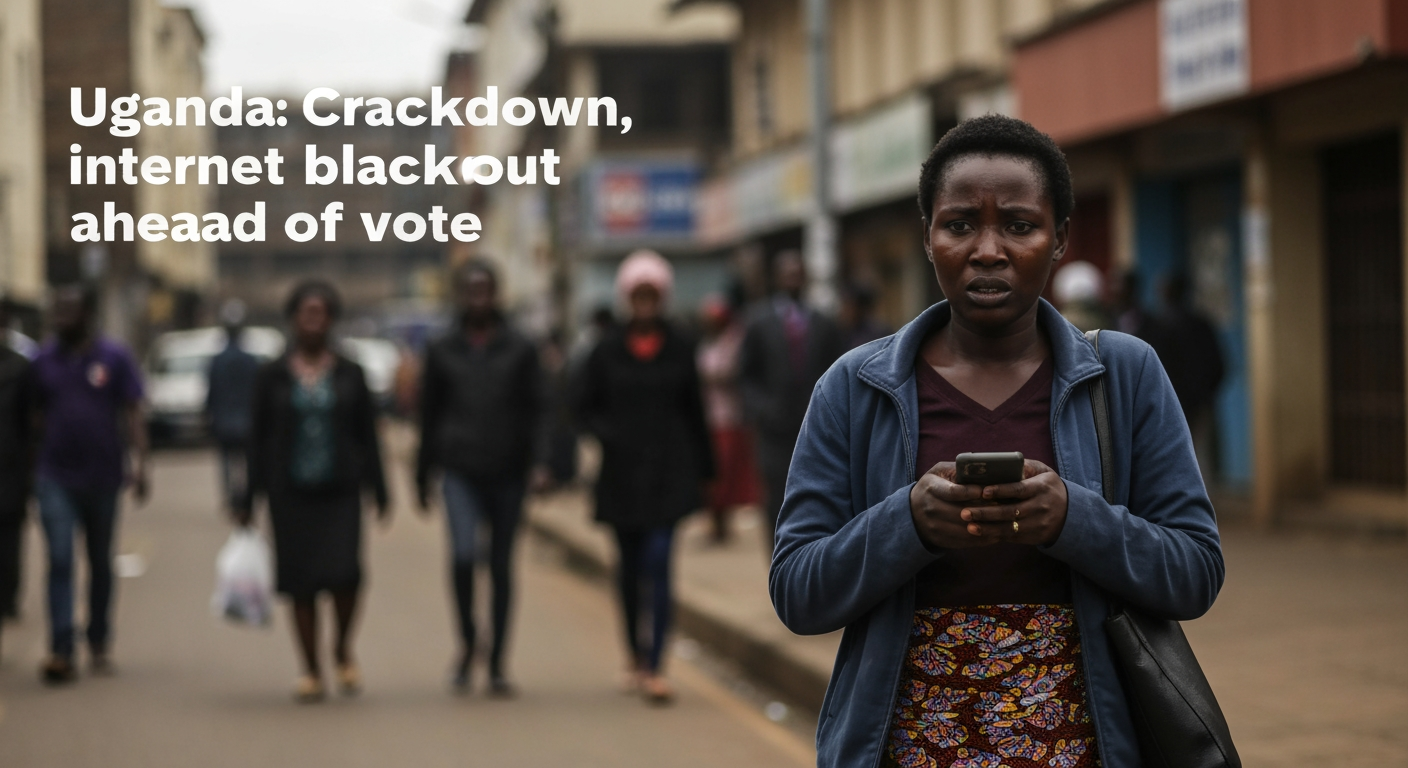Uganda's Contested Vote: A Shadow of Crackdown and Digital Darkness