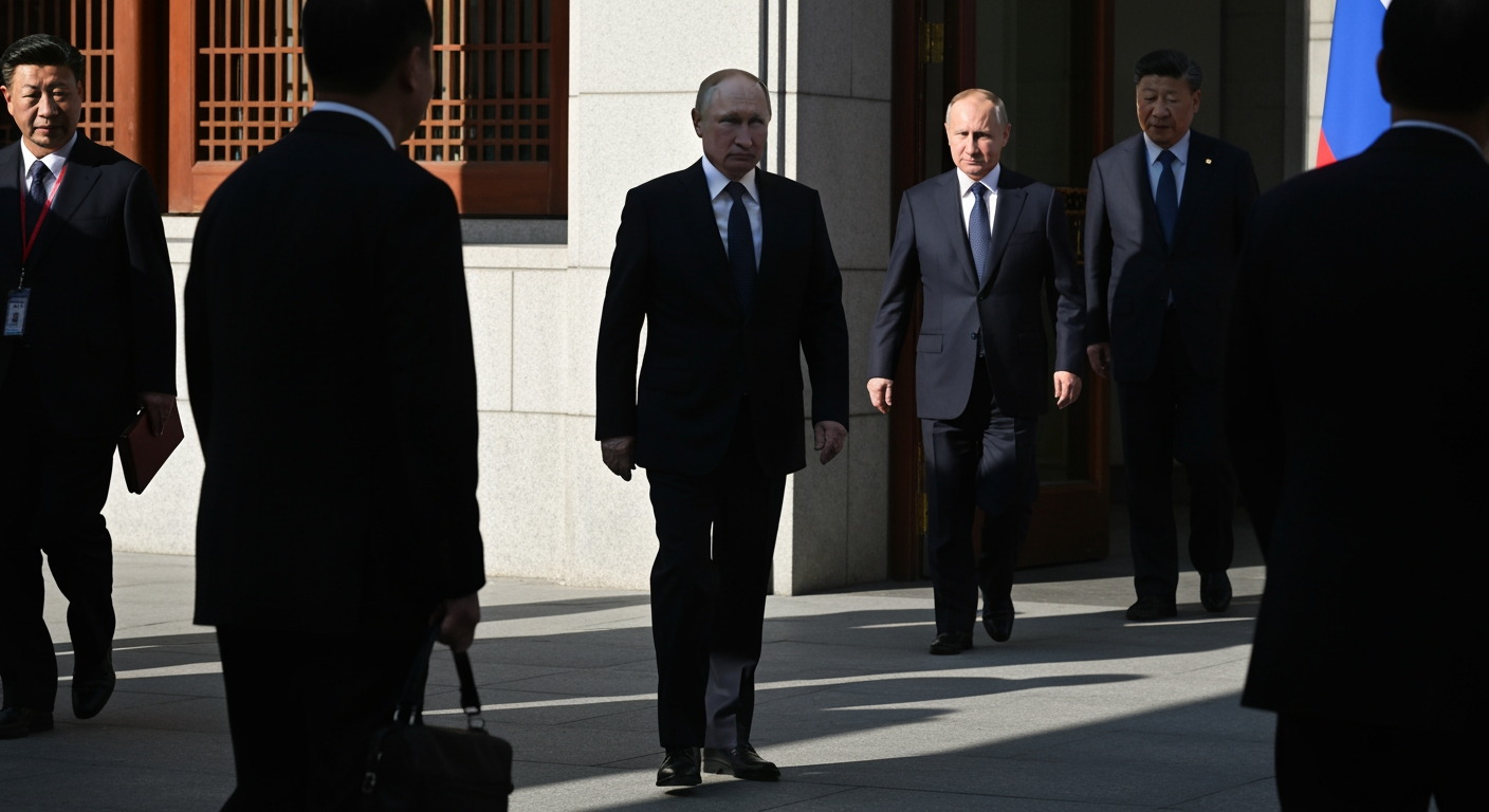 Beijing Emerges as Geopolitical Nexus Amidst High-Stakes Diplomatic Shuffle