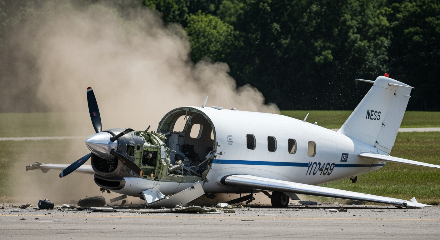 Tragedy Strikes as Plane Linked to NASCAR Icon Greg Biffle Crashes, Claiming Six Lives