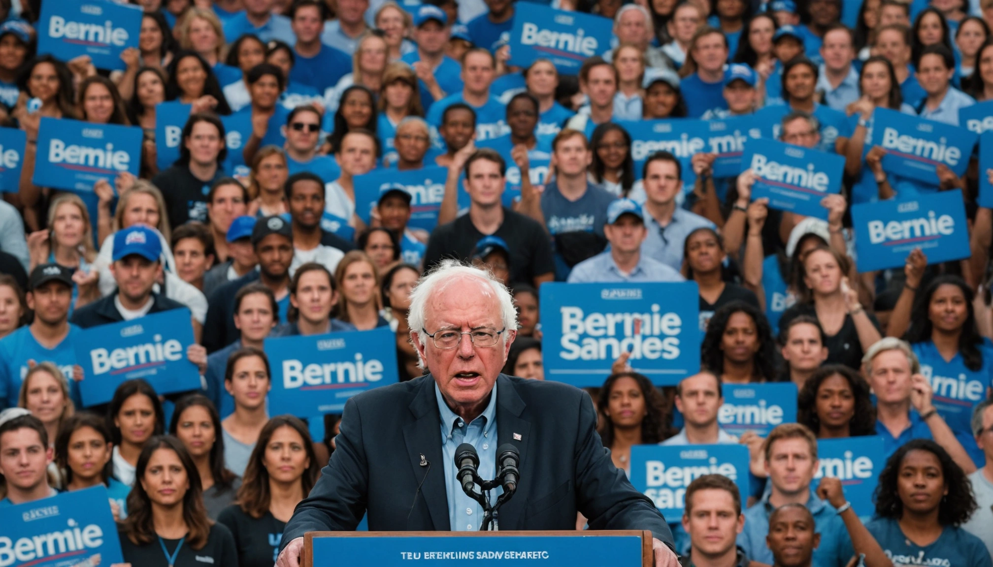 Sanders and Ocasio-Cortez Draw Record Crowd in Los Angeles Rally ...