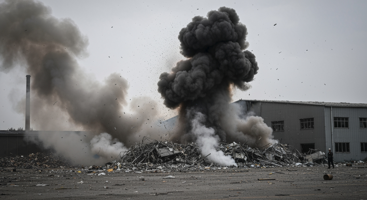 Deadly Blast Rips Through Chinese Fireworks Factory, Claiming At Least 21 Lives