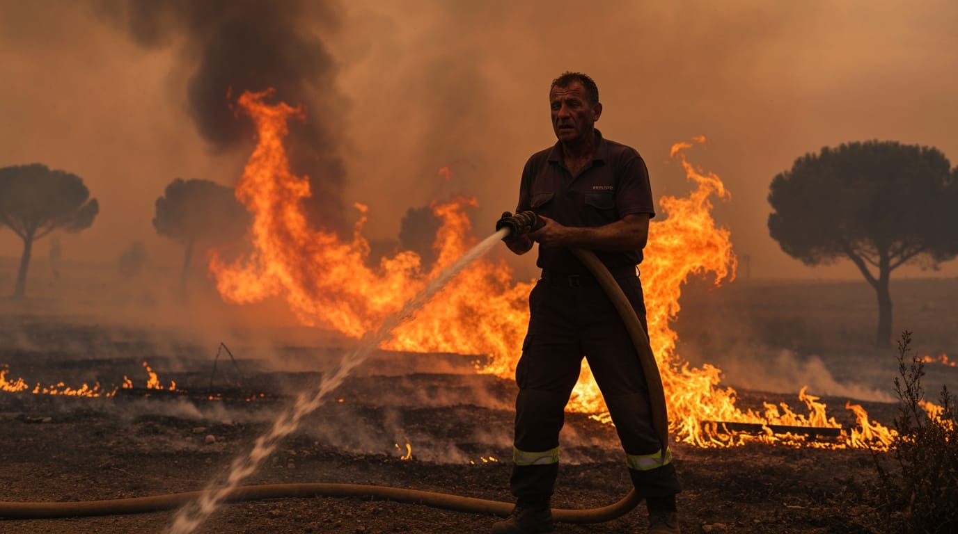 Southern France Engulfed by Wildfires in Wake of Brutal Heatwave