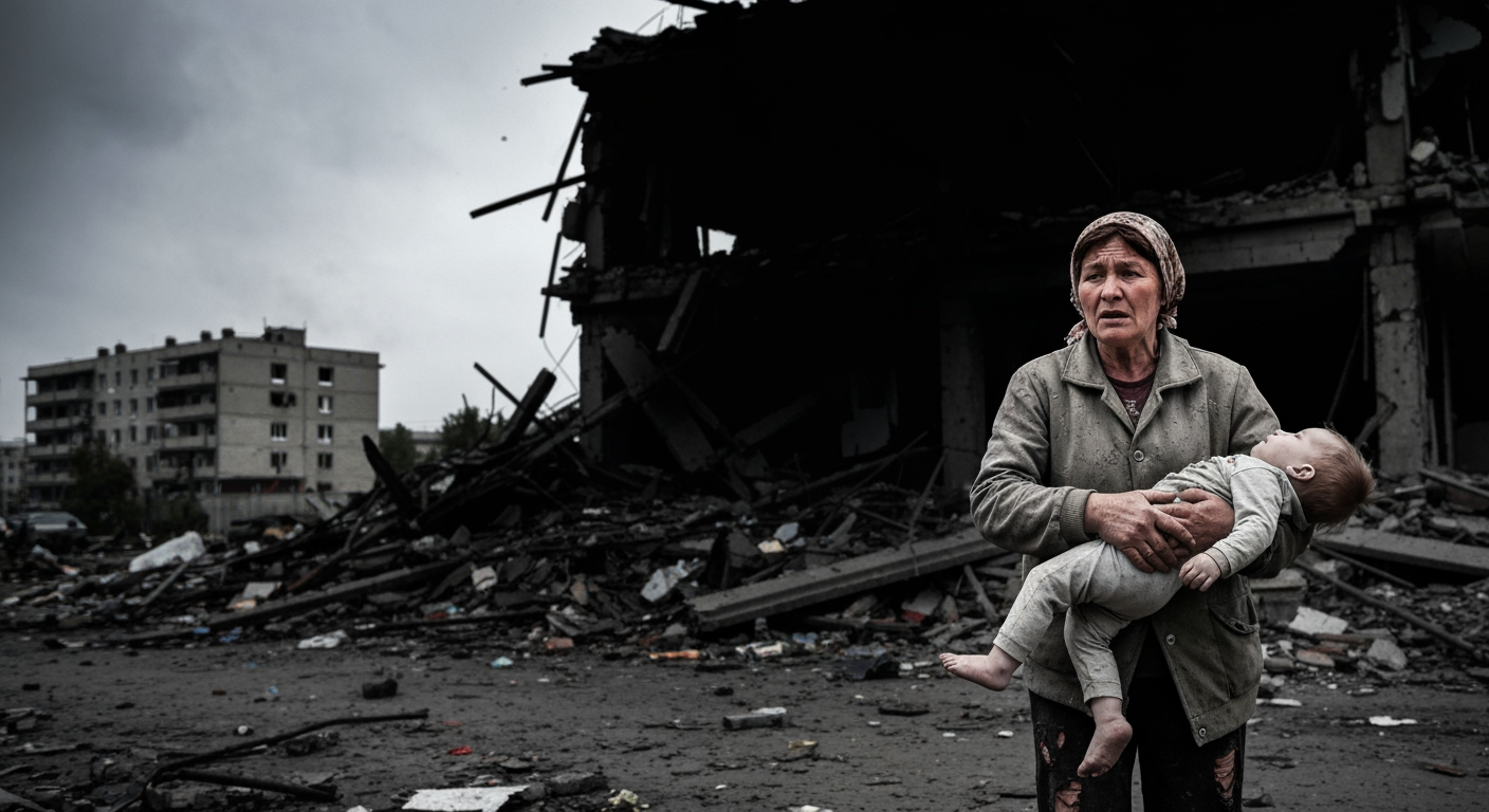 Russian Strikes Intensify Across Ukraine, Mounting Civilian Casualties and Infrastructure Damage