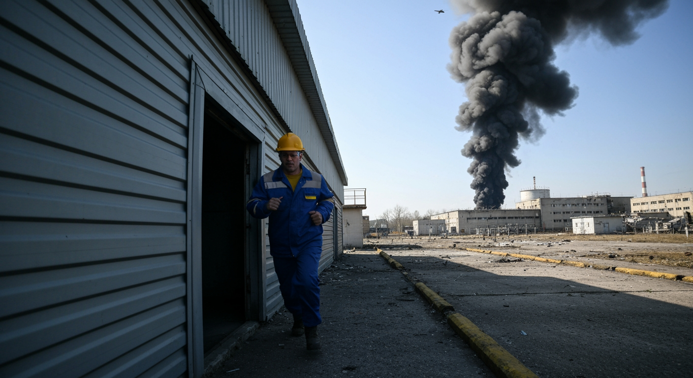 Russian Drone Strike Hits Chornobyl Nuclear-Fuel Storage Facility, Raising Global Safety Concerns