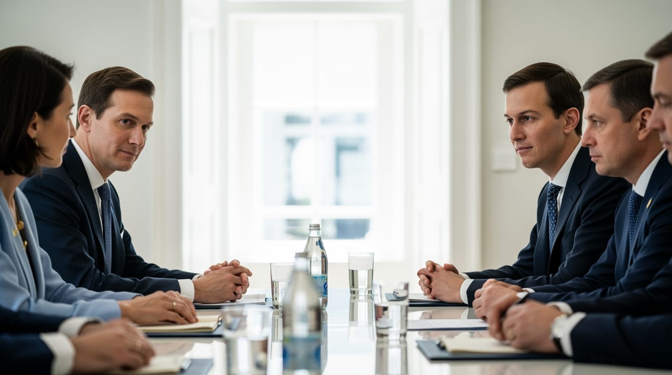 U.S. Envoys Witkoff and Kushner Engage Ukrainian Officials in Florida Amidst Complex Peace Negotiations