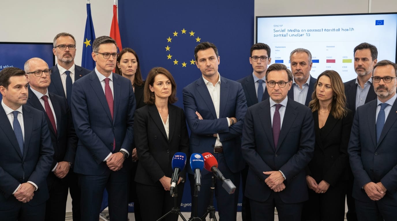 EU Experts Call for Strict Social Media Limits for Children Under 13 Amid Growing Concerns for Youth Mental Health