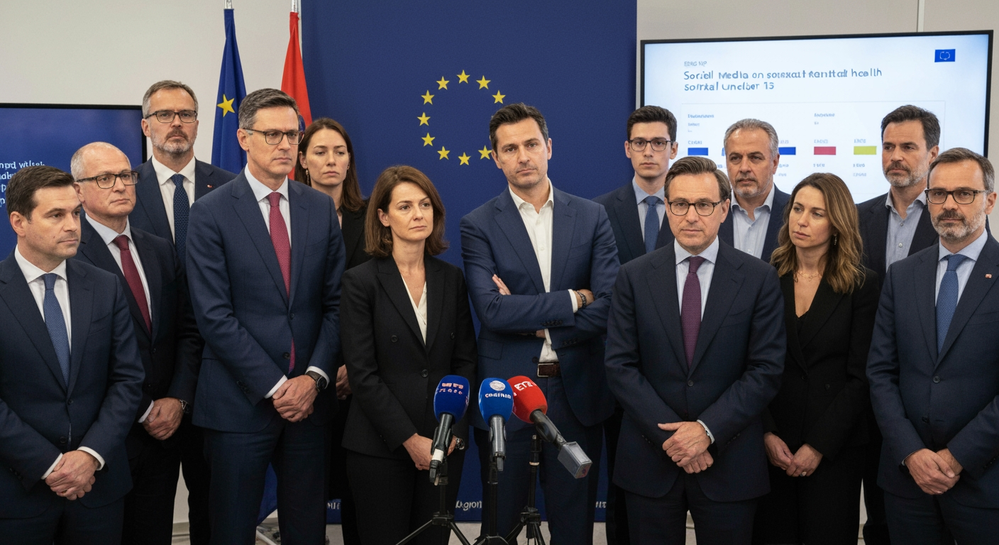 EU Experts Call for Strict Social Media Limits for Children Under 13 Amid Growing Concerns for Youth Mental Health