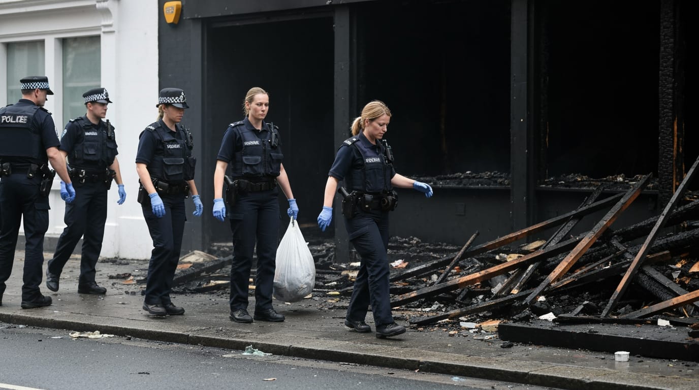 Counter-Terror Police Probe Latest Arson Attack Amid Spate of Incidents Rocking North West London