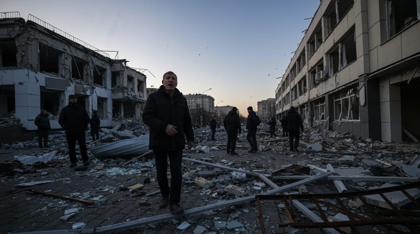 Deadly Russian Barrage Claims Eight Lives in Kyiv, Including Child, as Capital Endures Intense Overnight Strikes
