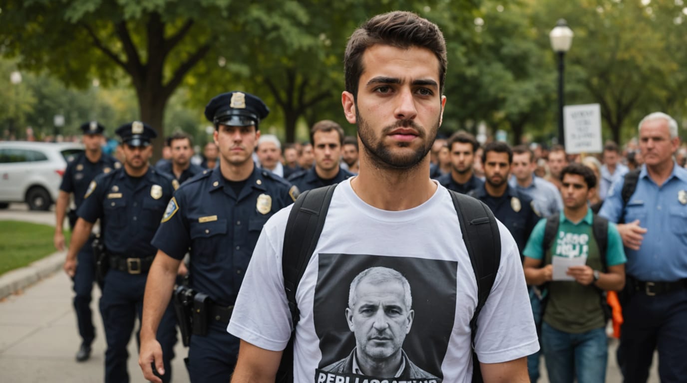 Pro-Palestinian Campus Protest Leader Arrested, Sparking Outcry