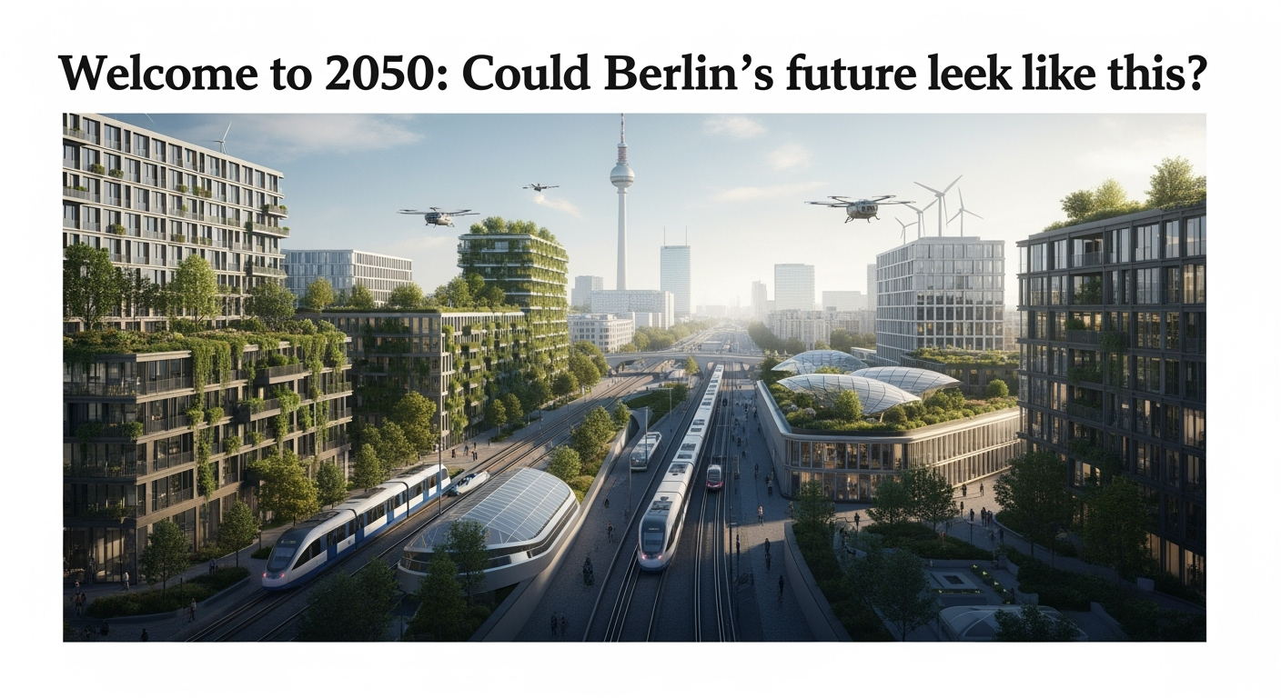 Berlin's Green Dawn: A Vision of Radical Sustainability and Reinvention by 2050
