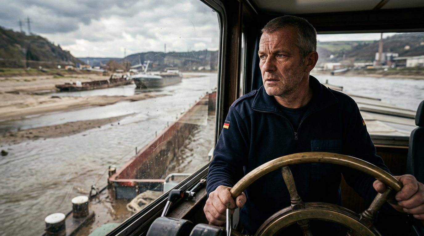 Rhine Runs Dry: Europe's Industrial Lifeline Faces Critical Threat