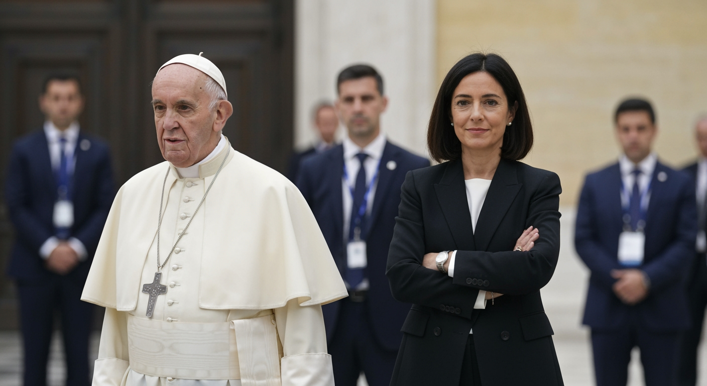 Italy's Meloni Forges Independent Path Amidst Rift with Trump Over Iran and Papacy