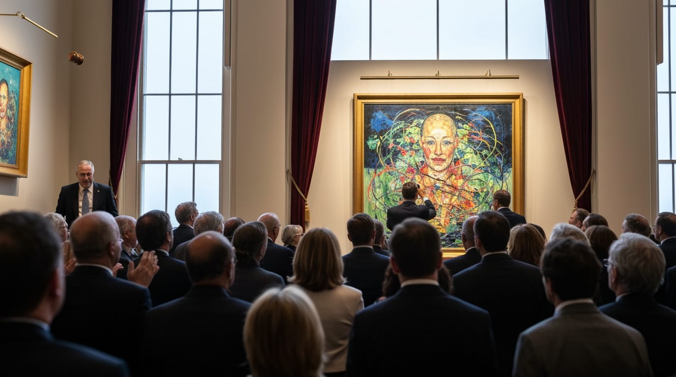 Pollock Masterpiece Shatters Auction Record at Christie's, Commanding $181.2 Million