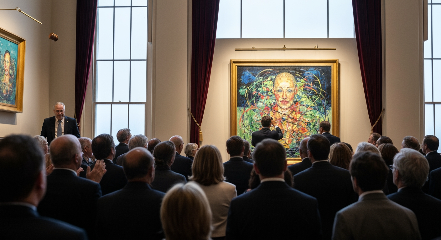Pollock Masterpiece Shatters Auction Record at Christie's, Commanding $181.2 Million