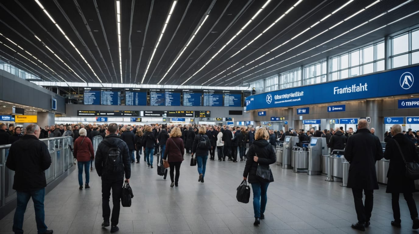 Frankfurt Airport Braces for Strike, Expecting Widespread Disruptions