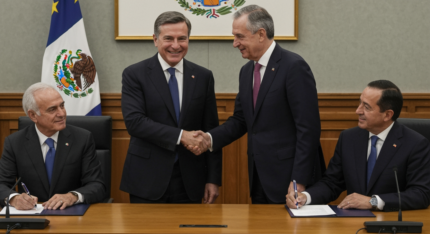EU and Mexico Ink Landmark Trade Pact, Ushering in New Era of Economic and Strategic Partnership