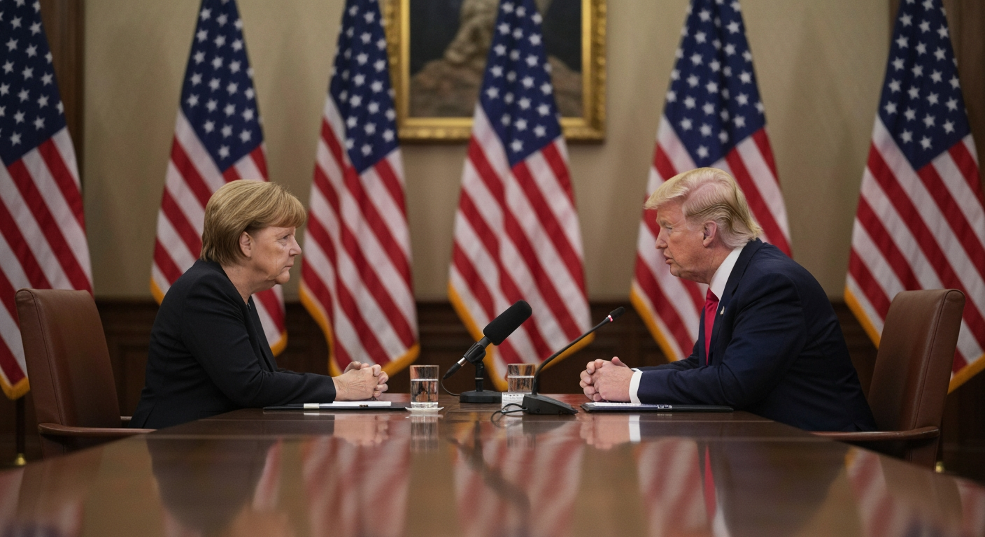 High-Stakes Diplomacy: German Chancellor Merz Engages Trump Amidst Geopolitical Volatility