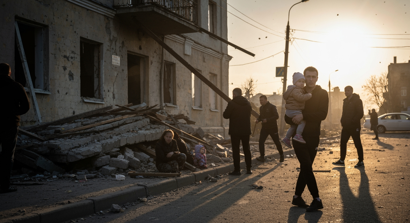 Kharkiv Endures Relentless Assault as Ukraine Marks 1,500 Days of Full-Scale War