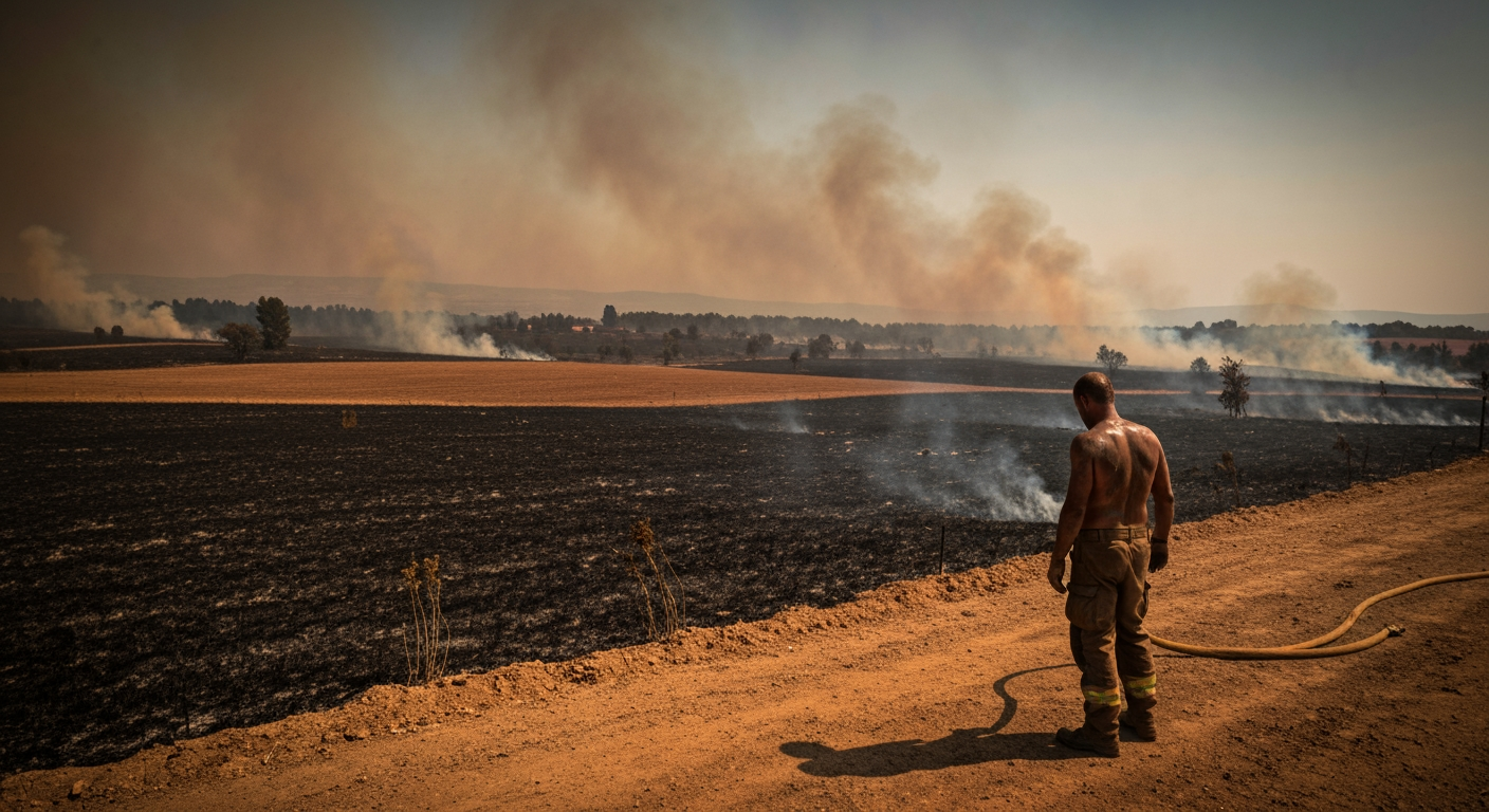 Europe's Wildfire Crisis Deepens as New Heatwave Looms Over France and Spain