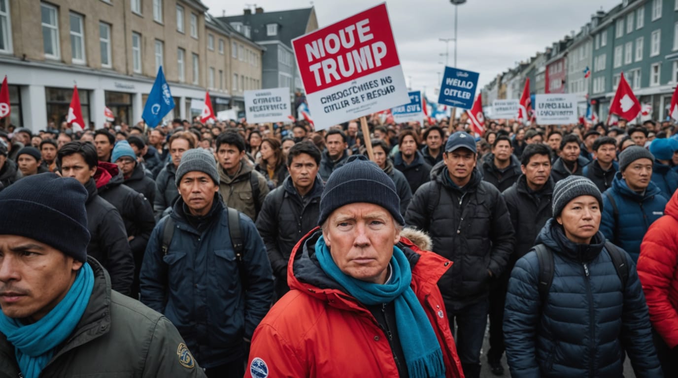 Greenlanders Protest Trump's Renewed Interest in Annexation